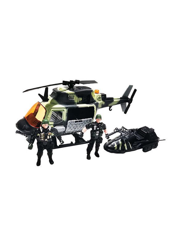 

TTC Special Combat Military Helicopter Playset, Ages 3+