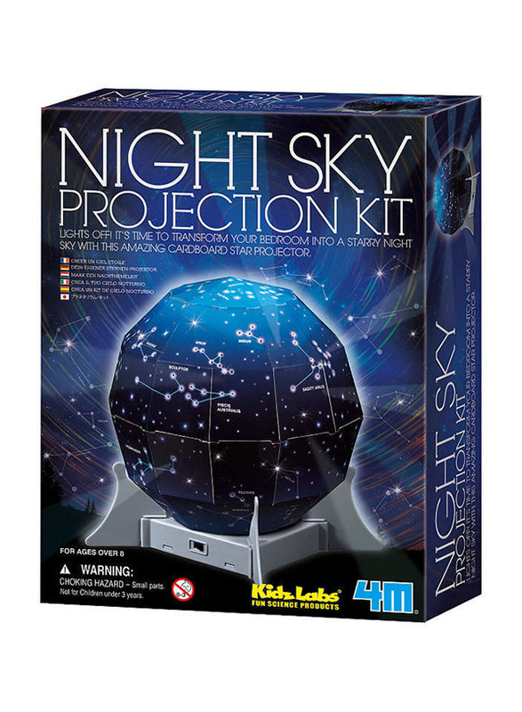 

4M Kidz Labs Create A Night Sky Projection Kit, Ages 8+