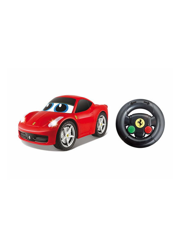 

BB Junior 458 Italia Ferrari My First Remote Controlled Toy Car, Ages 2+