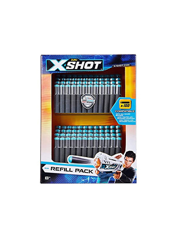 

X-Shot Refill Darts, 200 Pieces, Ages 8+, Multicolour