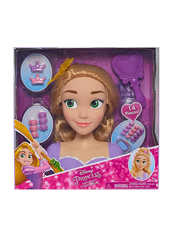 

Disney Princess Basic Rapunzel Styling Head, Doll Accessories, Ages 3+