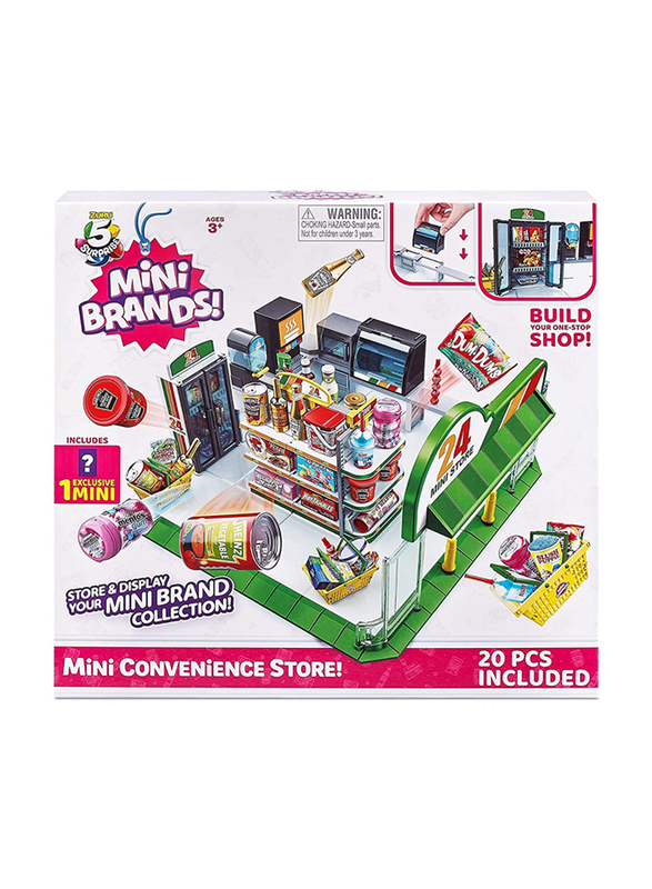 

Zuru 5 Surprise Global Series 1 Mini Brands Convenience Store, 20 Pieces, Ages 3+