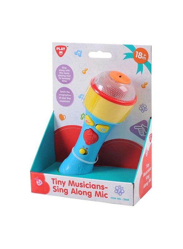 

Playgo Tiny Musicians Sing Along Mic, Ages 18+ Months