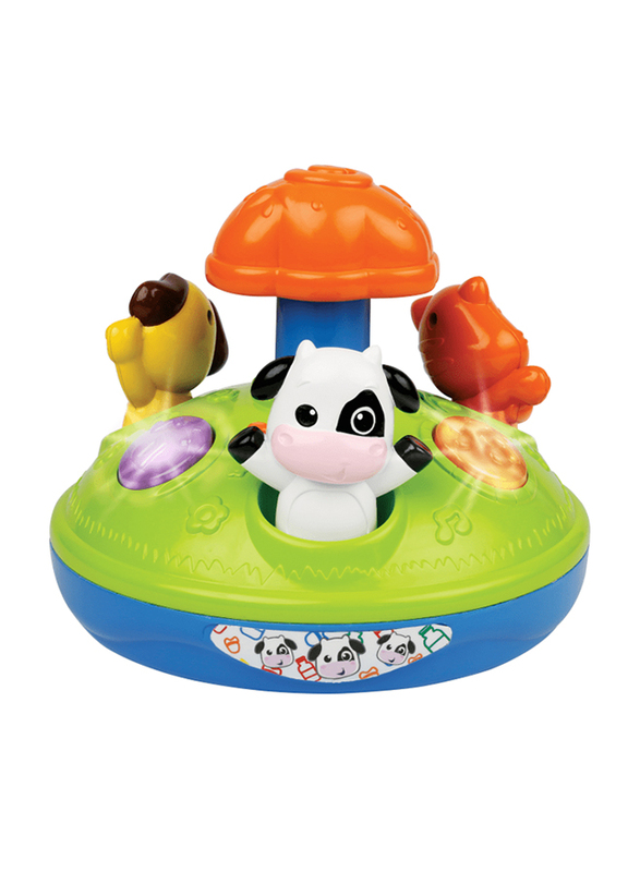 

Winfun Animal Friends Spinner Toy, 1+ Years, Multicolour