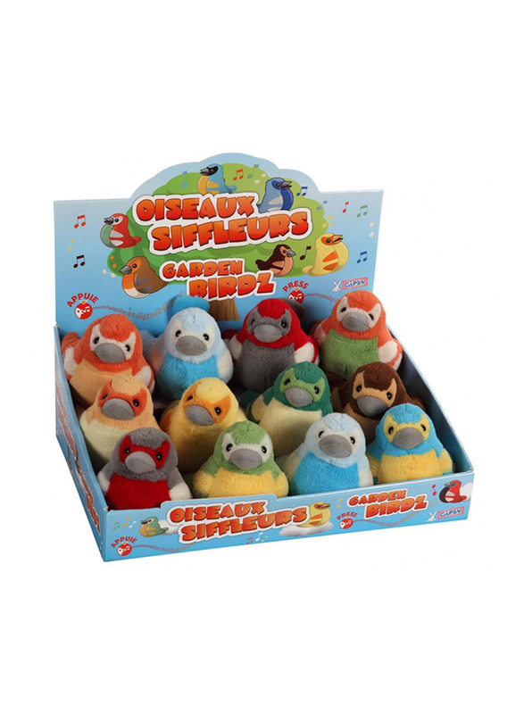 

Gipsy Garden Birds with Sounds Stuffed Toy, Ages 3+, Multicolour
