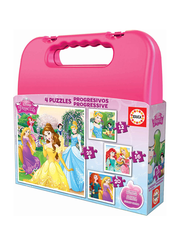 

Educa Puzzles 73-Piece Case Progressive Disney Princess