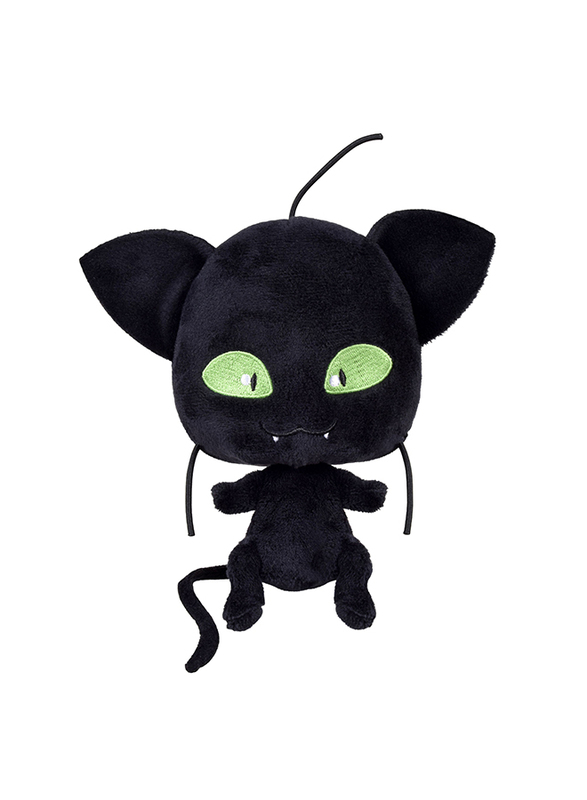 

Miraculous Heroez Basic Plush Plagg Toy, Ages 4+