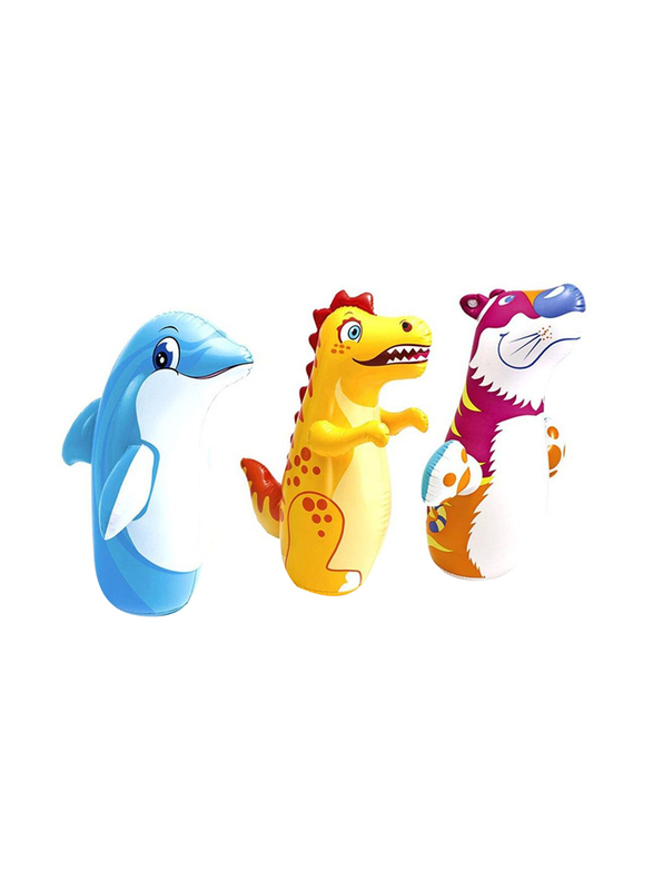 

Intex 3D Bop Bags Blow Up Inflatable Tiger, 3 Pieces, Ages 3+