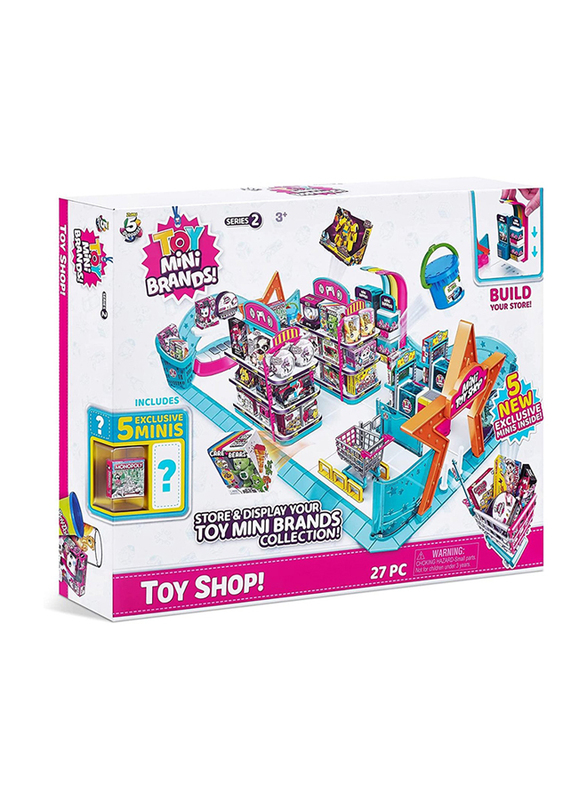 

Zuru Surprise-Toy Mini Brands Series 1 Mini Toy Store, 27 Pieces, Ages 3+