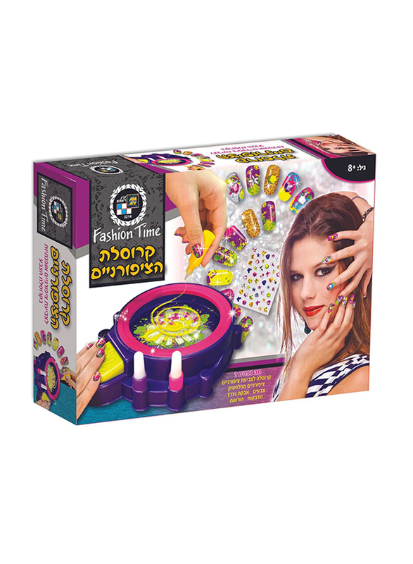 

AMAV Fashion Time Paint Spinner Nails Carousel, Ages 8+