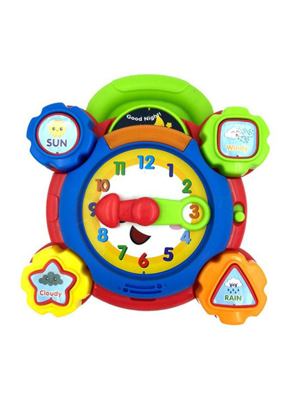 

Winfun Time For Fun Learning Clock Toy, 9+ Months, Multicolour