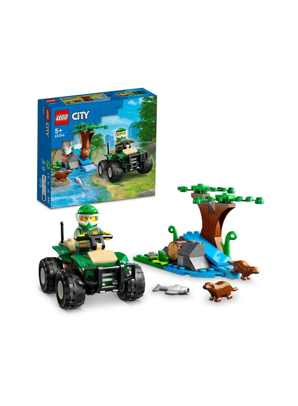 

Lego 60394 City Great Vehicles ATV and Otter Habitat Building Set, 90 Pieces, Ages 5+