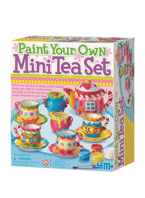 

4M Tea Set Painting Kit, Ages 8+