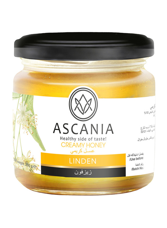 

Ascania Creamy Linden Honey, 250g
