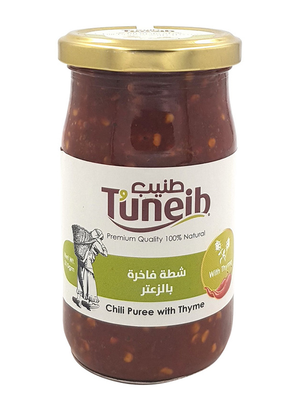 

Tuneib Gourmet Chilli Puree with Zaatar, 310g