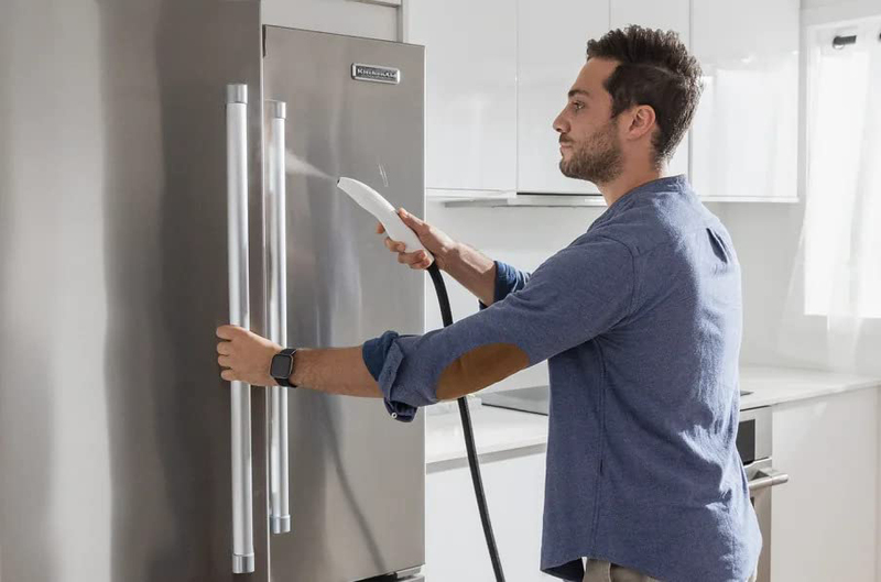 One Pass Dishwasher & Sterilizer Steam Cleaner, White