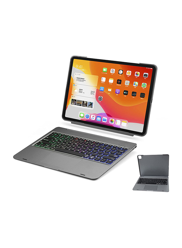 

Doqo Wireless Smart Detachable ABS Keyboard Case for Apple iPad Pro 12.9-Inch, Spacegray