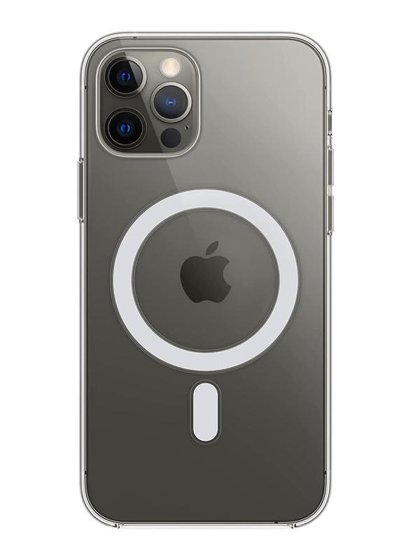

Delone Apple iPhone 12 Pro Silicone Mobile Phone Case, Clear