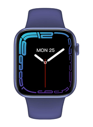 Delone Smartwatch with Heart Rate Monitor, 44mm, Blue