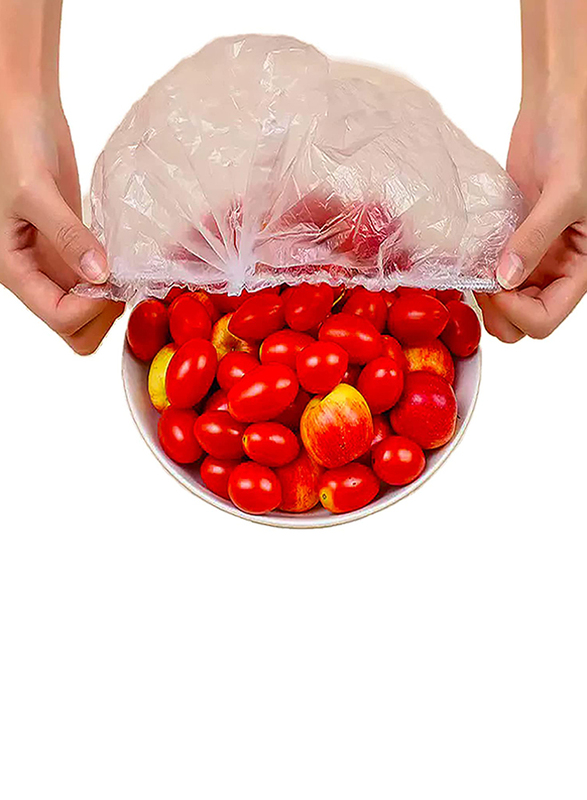 

Delone Reusable Elastic Food Storage Covers, 100 Pieces, Clear