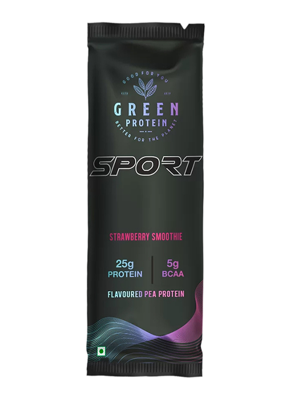 Green Protein Sport Strawberry Smoothie Sachet, 23g