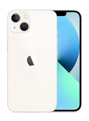 Apple iPhone 13 128GB Starlight, With Face Time, 4GB RAM, 5G, Single SIM Smartphone, UAE Version