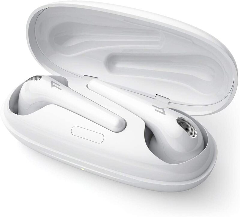 

1MORE ESS3001T ComfoBuds True Wireless Ergonomic And Lightweight Earbuds With 4 ENC Microphones, IPX5 Water Resistance Bluetooth 5.0 Type-C - White