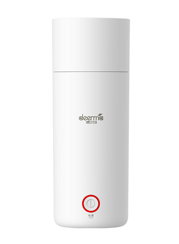 

Deerma 350ml Stainless Steel Electric Thermos Bottle, 300W, DR050, White
