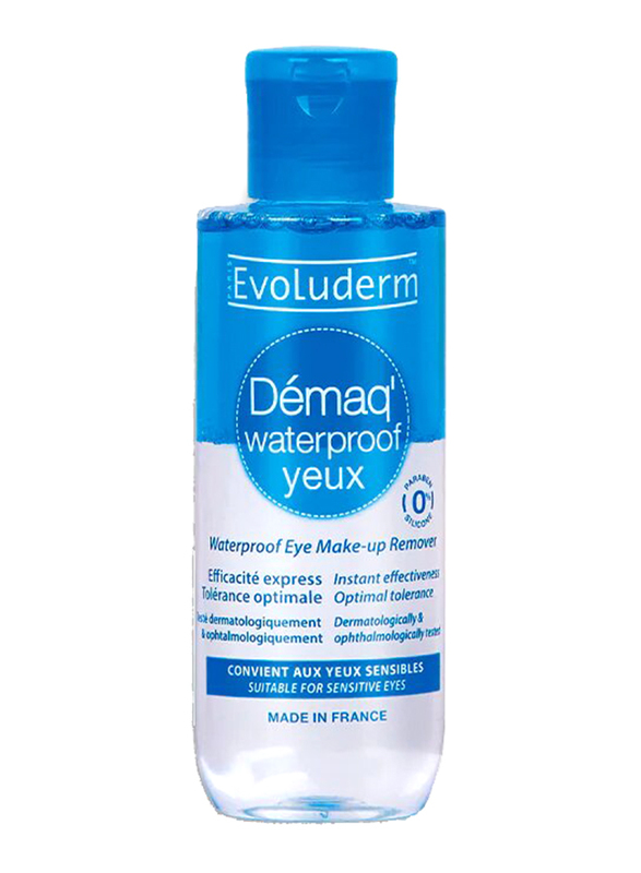 

Evoluderm Waterproof Eye Make-Up Remover, 150ml, Blue