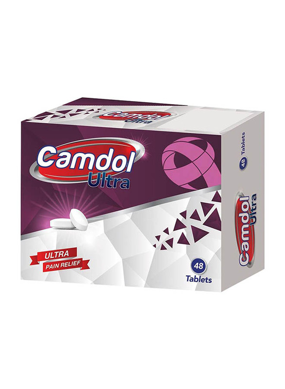 

Camdol Ultra Pain Relief, 500MG/65MG, 48 Tablets