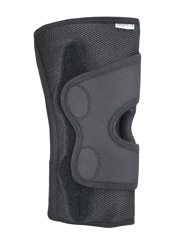 

Olympa Airmesh Knee Support with Stays Sleeve, XX-Large, OES-713, Black