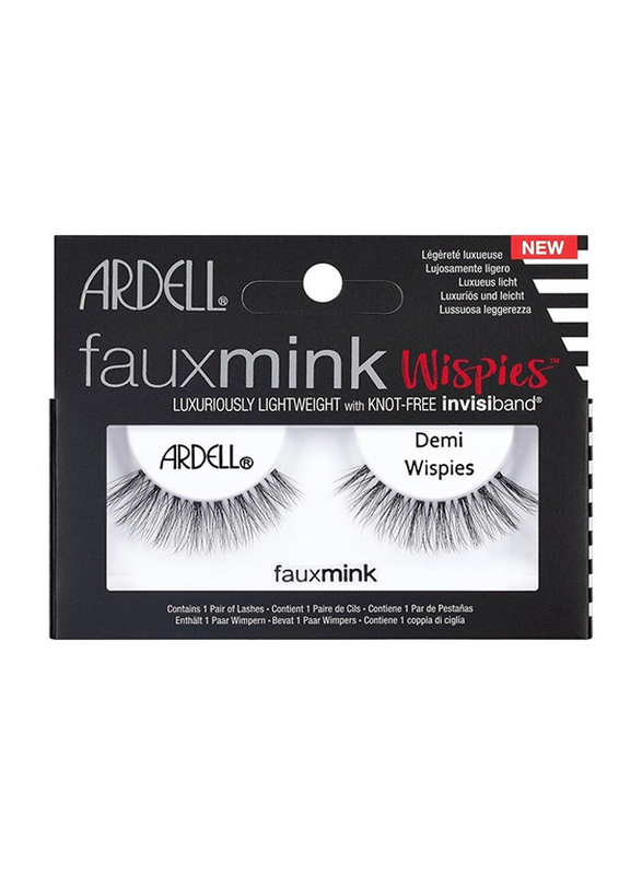 

Ardell Fauxmink Demi Wispies False Eye Lash, Black