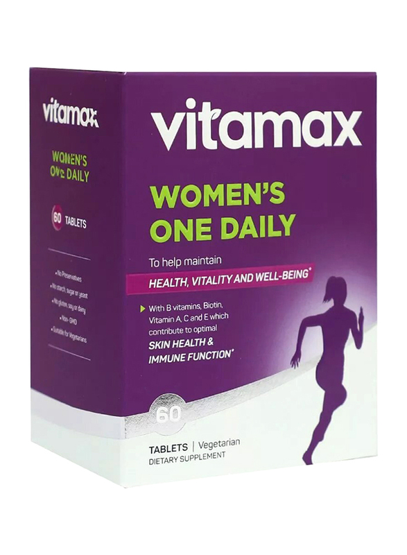 

Vitamax Women's One Daily Dietary Supplement, 60 Tablets