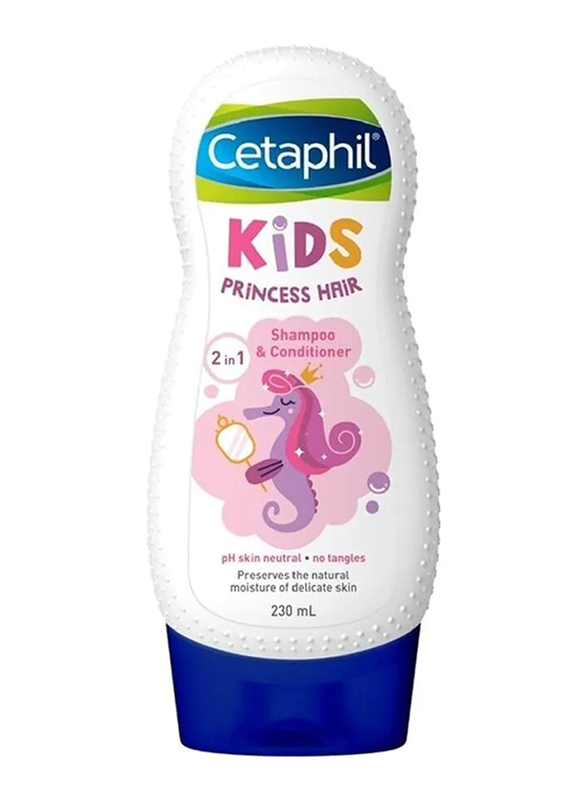 

Cetaphil 230ml 2-in-1 Princess Hair Shampoo & Conditioner for Kids