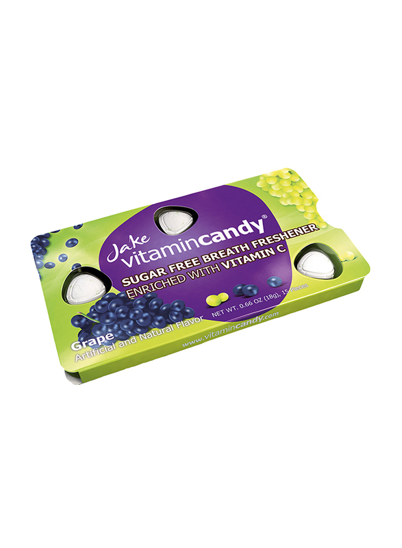 

Jake Sugar Free Vitamin Candy Grape, 15 Tablets