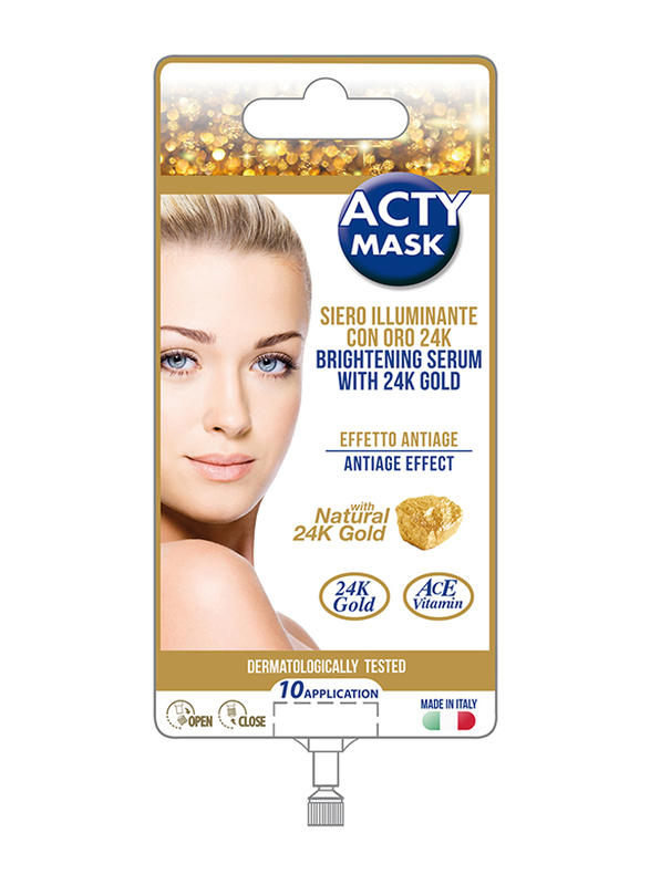 

Acty Mask Brightening 24K Gold Face Serum, 15ml