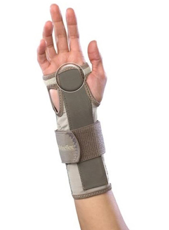 

Mueller Wrist Carpal Tunnel Stabizer, Large/X-Large, 62021, Warm Grey