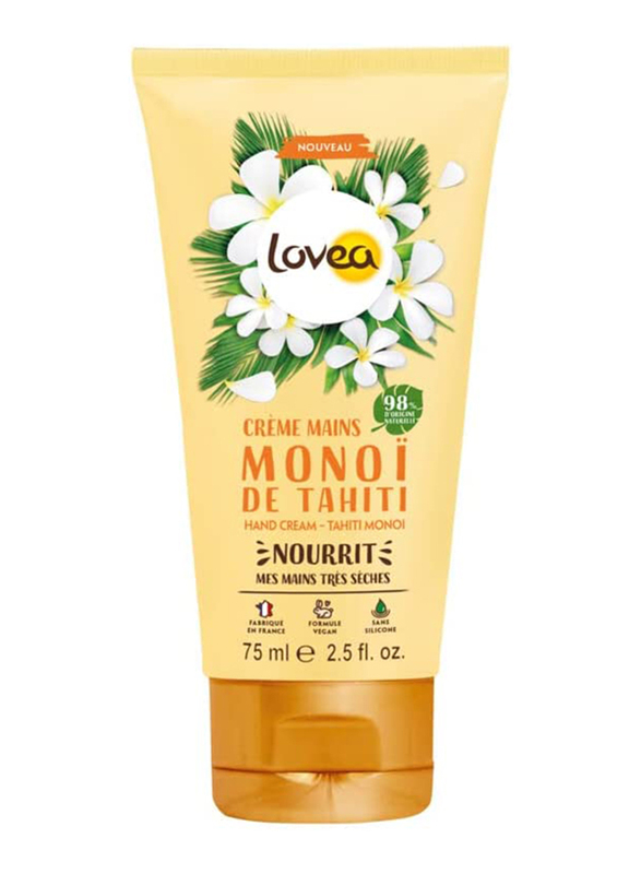 

Lovea Monoi De Tahiti Hand Cream, 75ml
