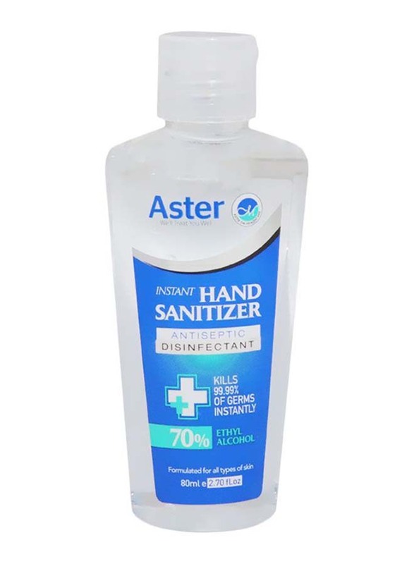 

Aster Instant Hand Sanitizer, 80ml