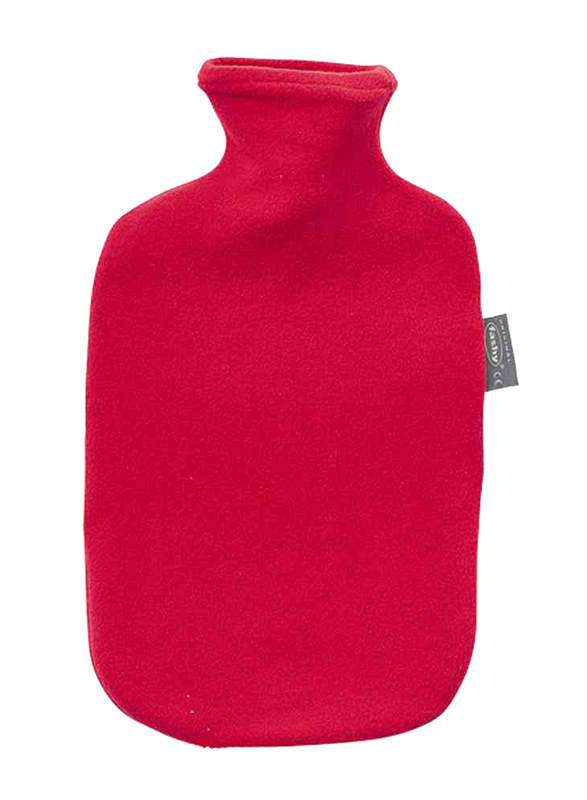 

Fashy Fleece Cover Hot Water Bag, 2 Liter, 6530-42, Cranberry