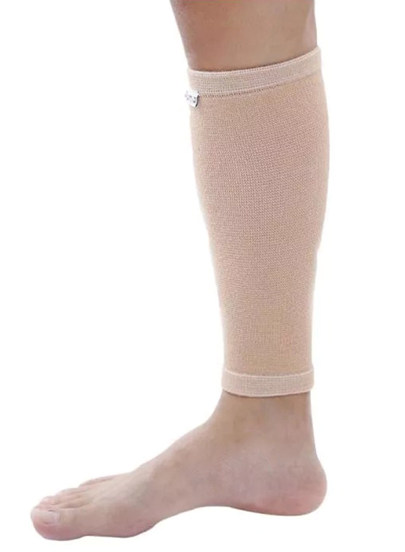 

Olympa Elastic Calf Support, L, Beige