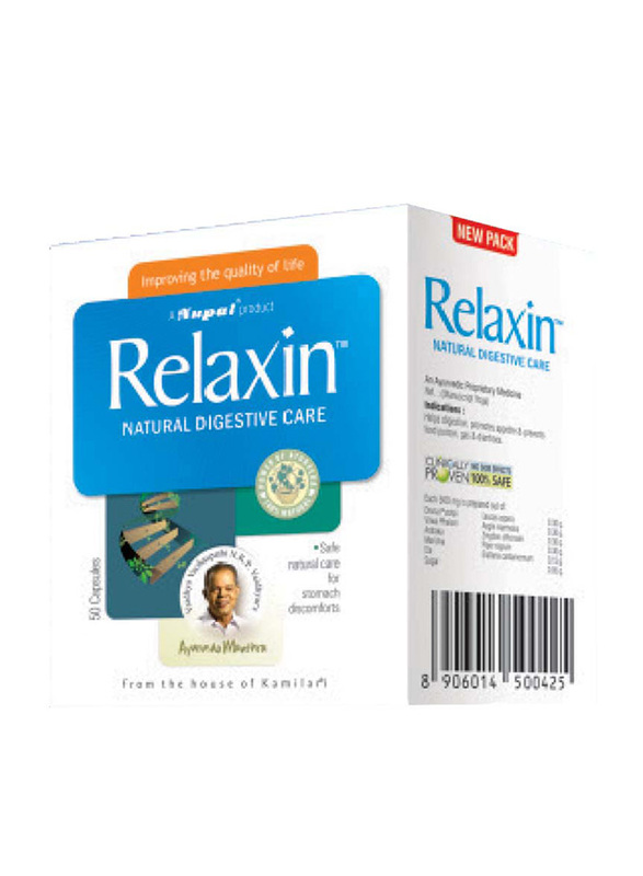 

Nupal Relaxin Natural Digestive Care, 50 Capsules