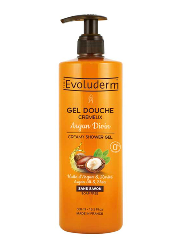 

Evoluderm Argan Divin Creamy Shower Gel, 500ml