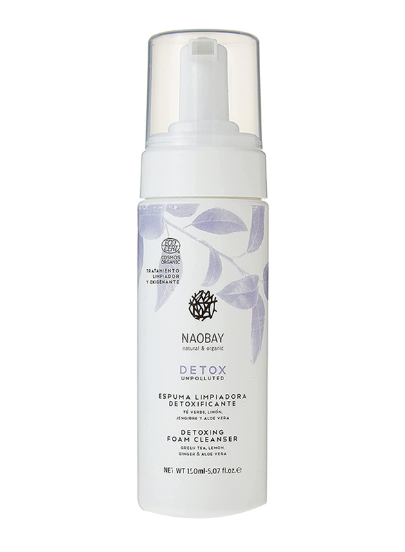 

Naobay Natural & Organic Detox Foam Cleanser, 150ml