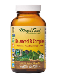 MegaFood Balanced B Complex Multivitamin Dietary Supplement, 60 Tablets