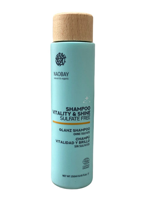 

Naobay Vitality & Shine Shampoo for All Hair Types, 250ml