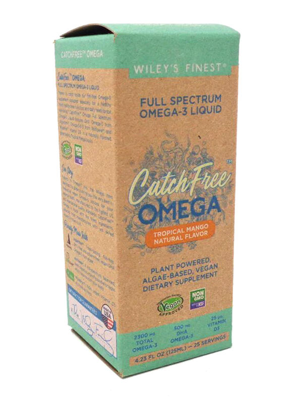 

Wileys Finest Catch Free Omega 3 Dietary Supplements, 2300mg, 125ml