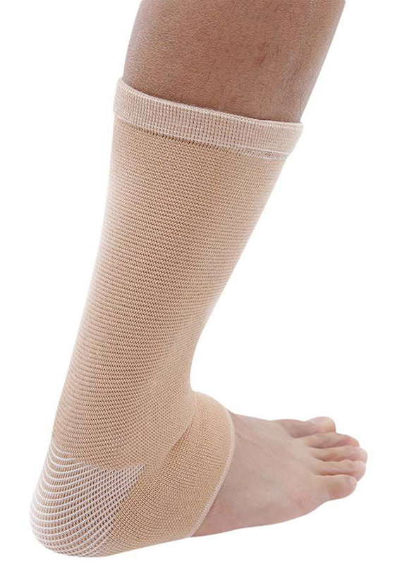 

Olympa Elastic Ankle Support, M, Beige