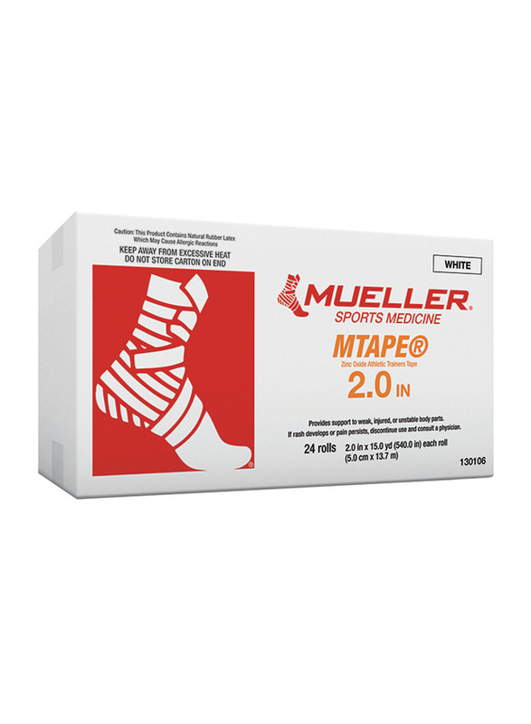 

Mueller M Tape, 2-inch, 130106, White