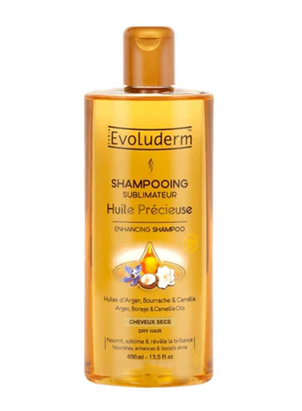 

Evoluderm Huile Precieuse Enhancing Shampoo for Dry Hair, 400ml